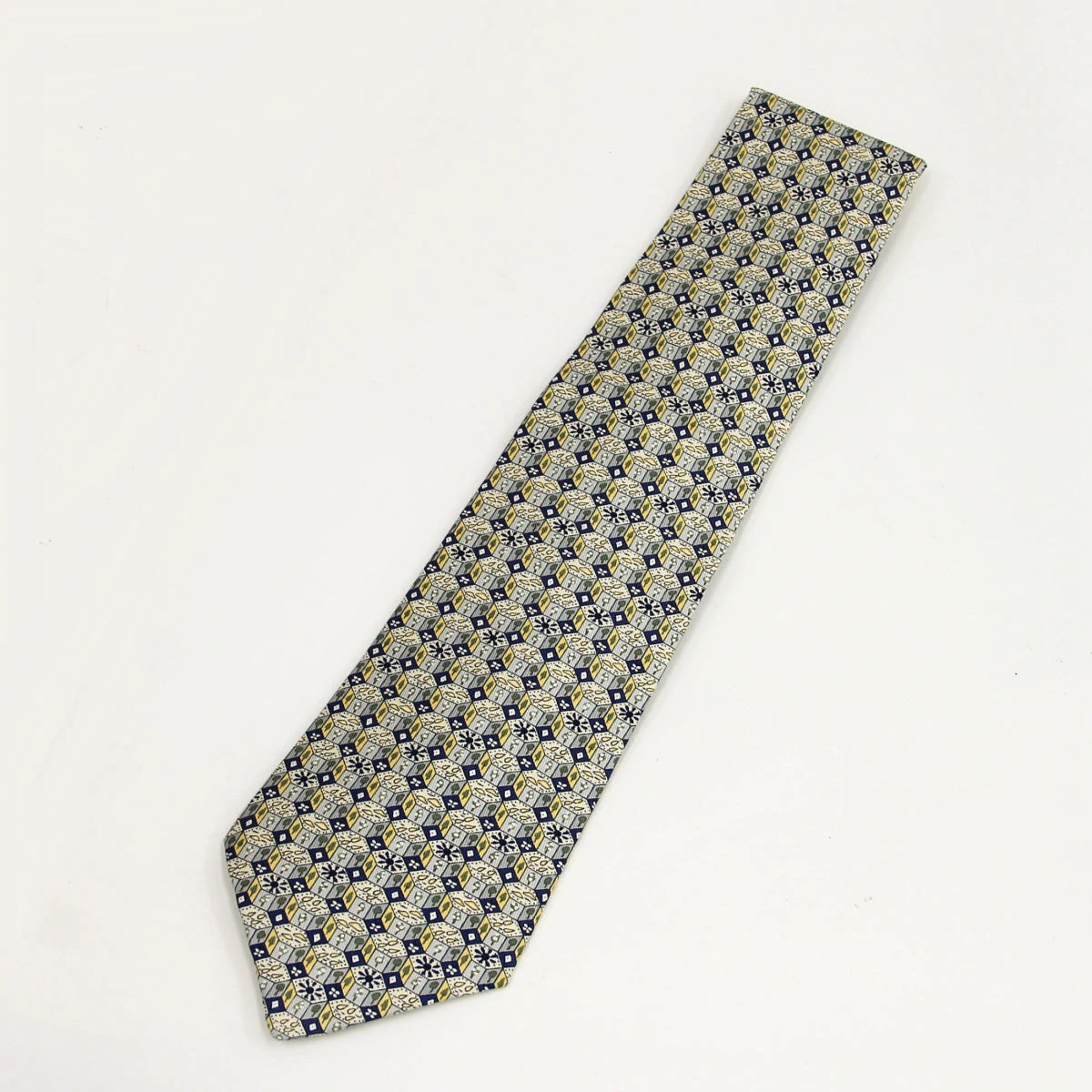 HERMÈS Cravatta uomo HERMES Francia vera seta cravatta abito classico lusso multicolore Y108