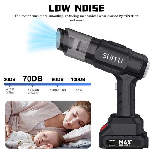 4in1 Car Vacuum Cleaner High Power Cordless Air Purifier For Makita 18V Battery - Picture 5 of 19