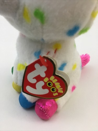 Ty Beanie Boos Harmonie The Unicorn Peluche 7” Rosa Scintillante Occhi VelveTy Etichette - Foto 5 di 10