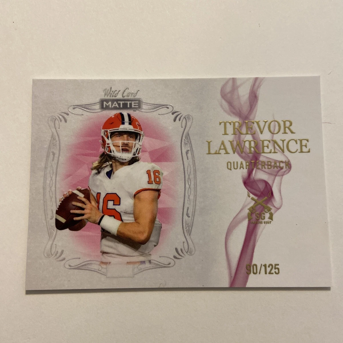 2021 Wild Card MATTE Trevor Lawrence #MSG-1 for sale | eBay
