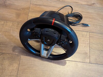 DAMAGED HORI RWA Apex racing steering wheel USB for PlayStation PS5 PC READ  DESC UK