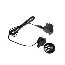 Underwater 6 LED Light Ring For Fountain Fish Pond Water Garden US Transformer