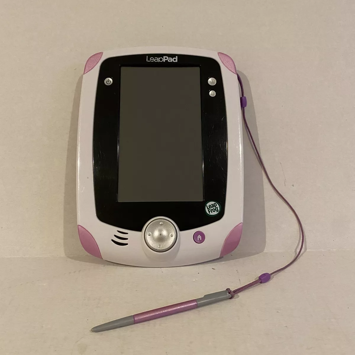 Vintage Purple LeapFrog Leap Pad 1 Kids Learning Tablet