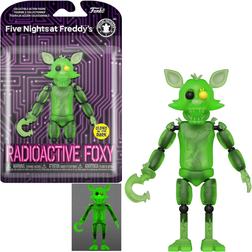 Five Nights At Freddy's - Radioactive Foxy  Glows - Funko Vynl Figur - Bild 2 von 3