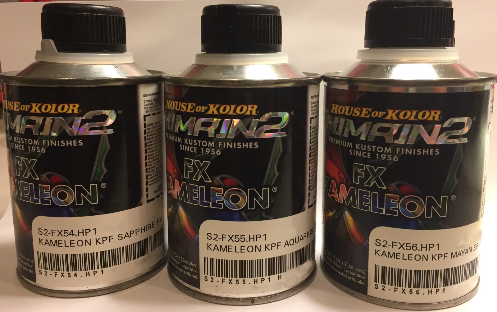 HOUSE OF KOLOR SHIMRIN 2 KAMELEON EFFECT PAC FX 1/2 PINT (FACTORY SEALED) eBay