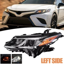 LED Headlight LEFT Driver Side For 2018 2019 2020-2022 Toyota Camry L LE SE