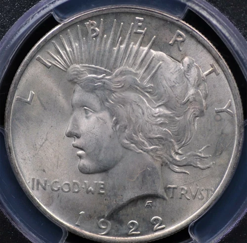 1922 Peace Silver Dollar PCGS MS64, Graded, Certified, Original Surfaces, WOW!