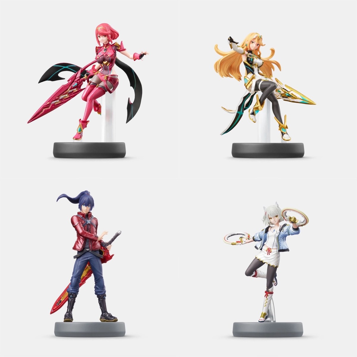Nintendo amiibo Double Set x2 [Homura/Hikari] & [Noah/Mio