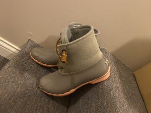 sperry duck boots womens size 9