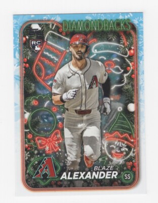 2024 TOPPS HOLIDAY BASEBALL BASE CARD FROM #H1-H100 PICK YOUR CARDS