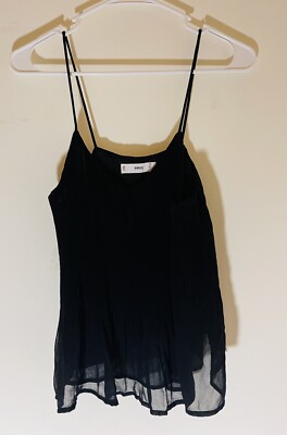 sheer spaghetti strap top