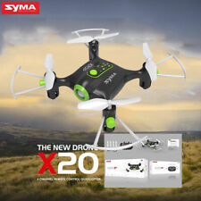 Syma X20 Pocket Drone 2.4g 4ch RC Quadcopter Headless Mode Altitude Hold  Black for sale online | eBay