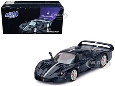 MASERATI MC12 STRADALE BLUE 1/64 DIECAST MODEL CAR BY BBR MODELS BBRDIE6416