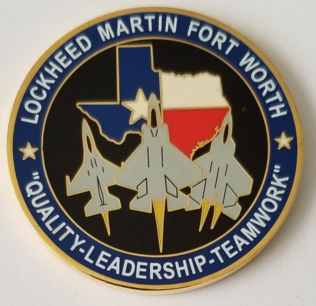 LOCKHEED MARTIN FORT WORTH TEXAS TX DEFENSE CONTRACT MANAGEMENT AGENCY eBay