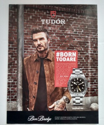 2022 Tudor Geneve Black Bay Pro Chrono Watch Print Ad 