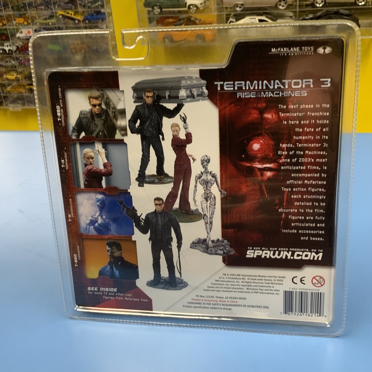 McFarlane Toys T- 850 Terminator 3 Rise of the Machines New | eBay