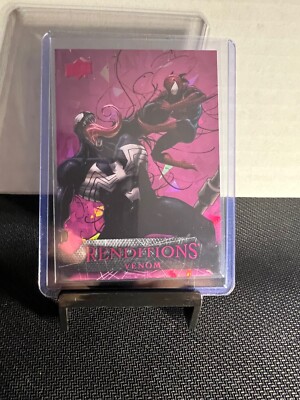 2024 Upper Deck Marvel Renditions Spider-Man Pick From List! Pink /199