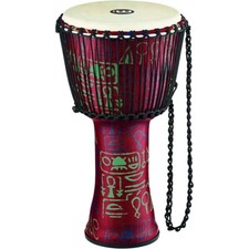 Meinl Rope Tuned Djembe Synthetic Shell Goat ...