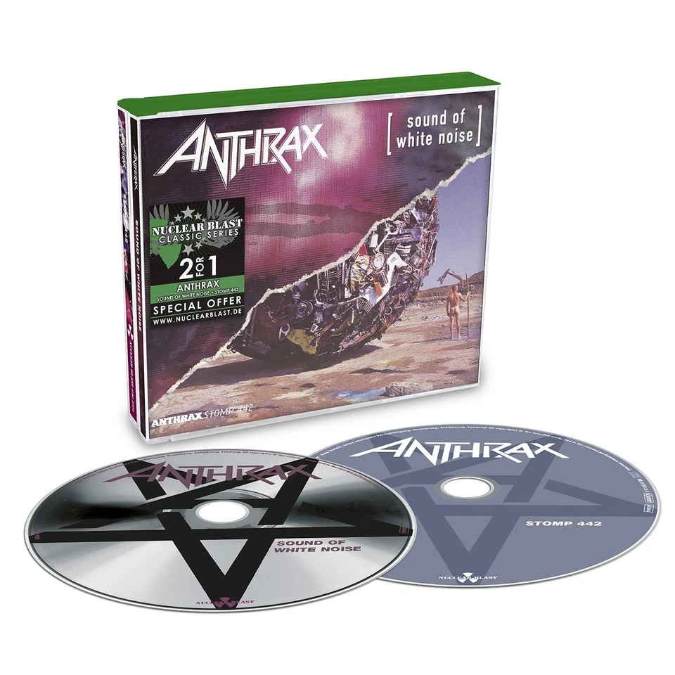 ANTHRAX - SOUND OF WHITE NOISE/ STOMP 442 CLASSIC SERIES  2 CD NEU  - Bild 2 von 2