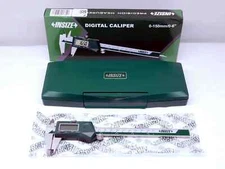 INSIZE #1108-150 ELECTRONIC DIGITAL CALIPER 0 - 6" RANGE .0005" GRADUATION 150mm