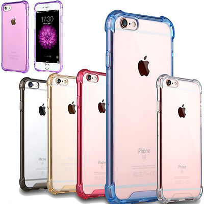 Schlanke durchsichtige weiche Silikongel-Hülle für iPhone & Samsung Modelle