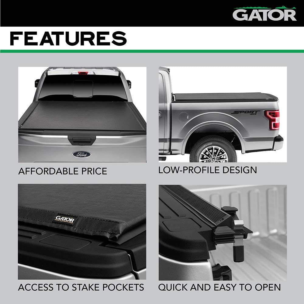 Gator ETX Soft TriFold Truck Bed Tonneau Cover 59110 eBay