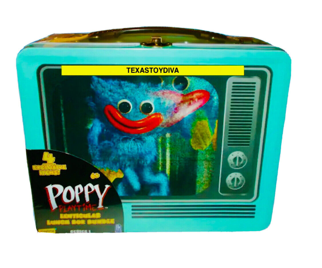  POPPY PLAYTIME - Lenticular Lunchbox Bundle (Image-Changing  Case w/ 4 Items, Series 1) [Online Exclusive] [Officially Licensed] : Home  & Kitchen