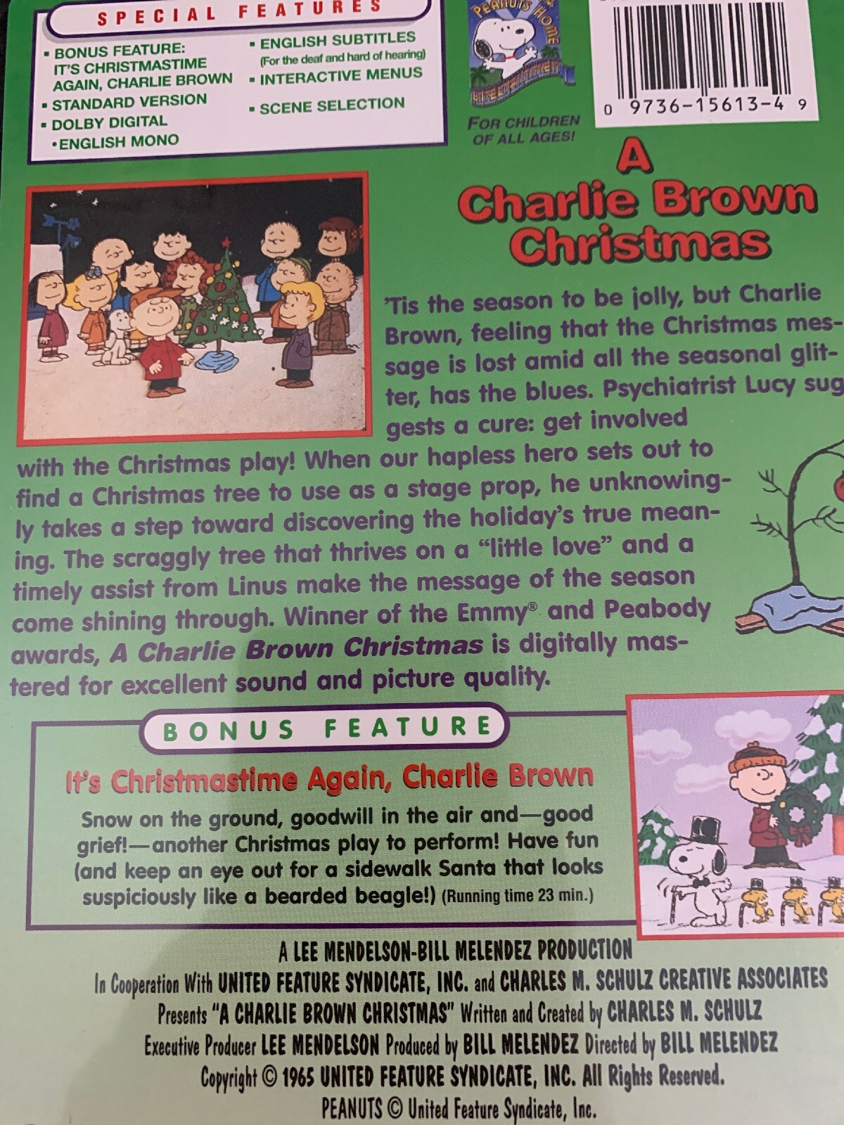 A Charlie Brown Christmas DVD eBay