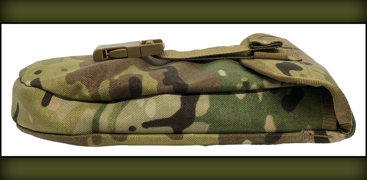 Pelle Pliante USGI OCP Multicam D'occasion – Équipement Militaire Robuste Pour Le Bivouac Et Le Retranchement