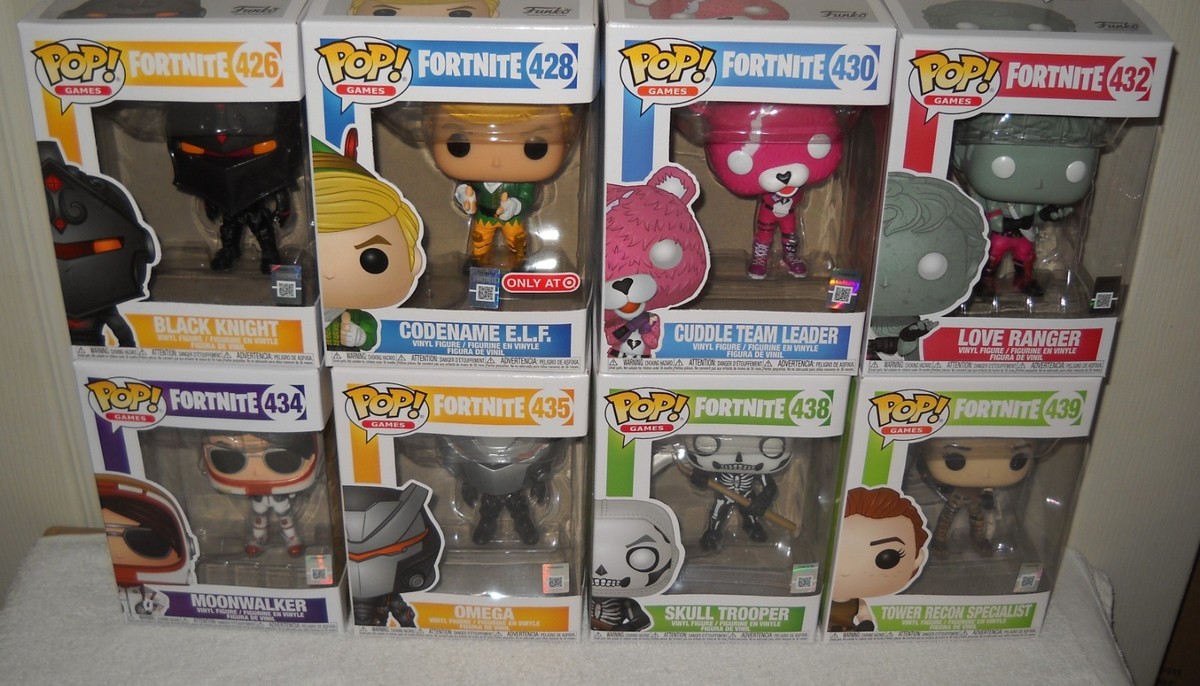 7900 NRFB Funko POP! 8 Fortnite Figures including Target Stores