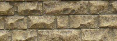 Chooch (HO/N Scale) #8262 Flexible Cut Stone MEDIUM Stone Wall, 13'' x 3-3/8''