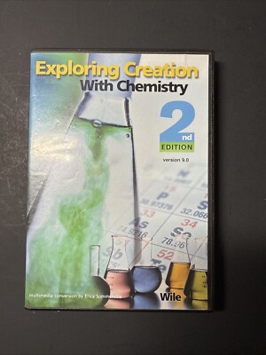 Apologia Chemistry (2nd Ed) Jay Wile Textbook On CD-ROM (NO SOLUTIONS/TEST CD)