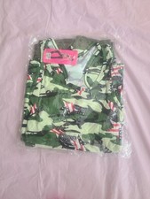 Women Set 2 Peices Camouflage Fashion Beauty 100 Cotton