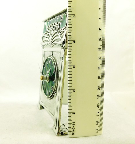 Archibald Knox Style Orologio in peltro Art Nouveau Liberty Design Made in UK | AK47 - Foto 5 di 5