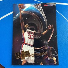 GRANT HILL 1996-97 Hoops HIPnotized Detroit Pistons Basketball Card #H7