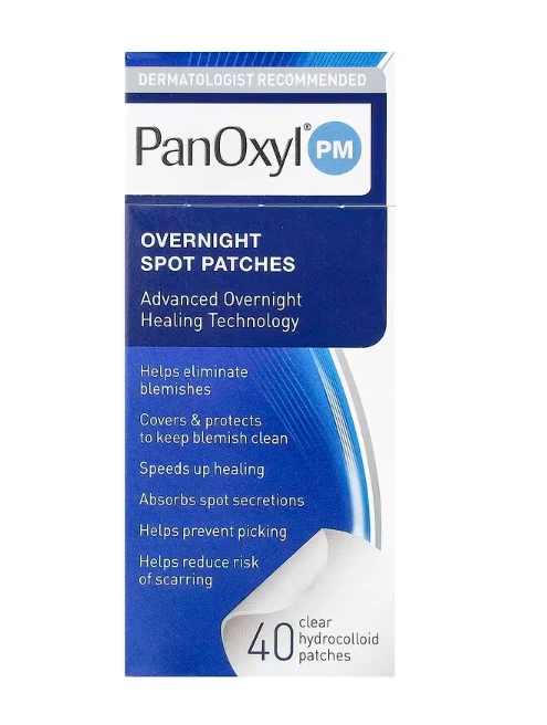 PanOxyl, Pickel-Pflaster, 40 transparente Hydrokolloid-Pflaster