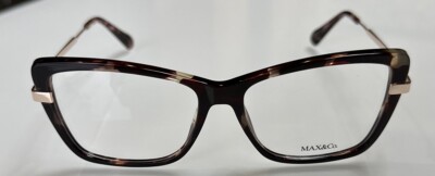Max &Co MO5113 055 Tortise/Gold Womens Cat Eye Optical Frame 54-15-140