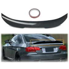 For 07-13 BMW 3 Series E92 Coupe PSM Style Gloss Black Rear Bumper Trunk Spoiler
