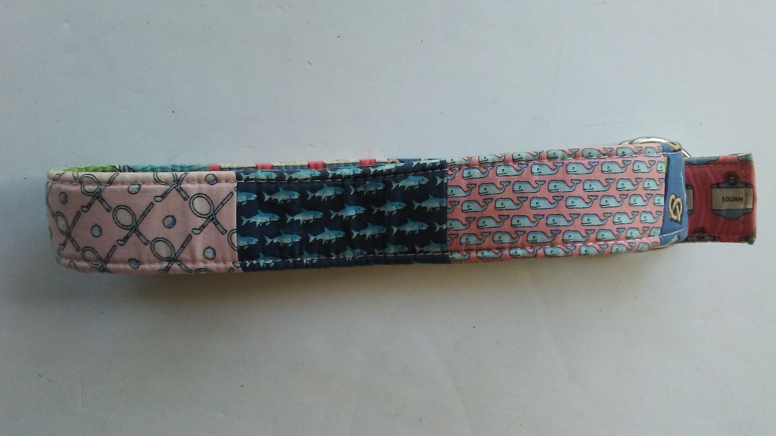 Vineyard Vines Patchwork D-ring Belt Size S Unise… - image 4