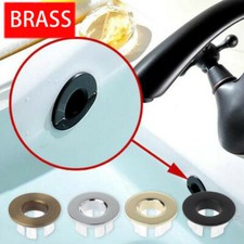Bathroom Sink Basin Overflow Hole Cover Cap Round Decorative Ring Washbasin Tool