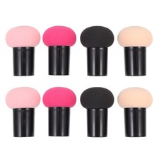 8Pcs Mushroom Makeup Sponges Reusable Facial Foundation Puff for Women