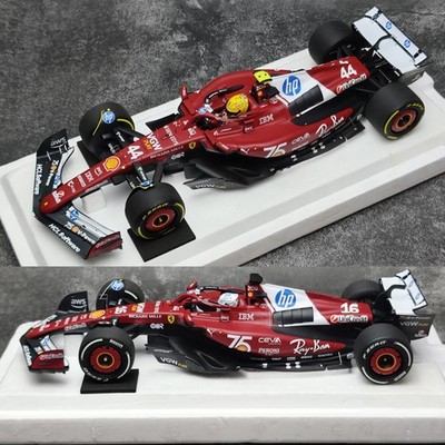 BBR 1: 18 Ferrari SF-25 Monaco GP Leclerc Hamilton F1 Automodell