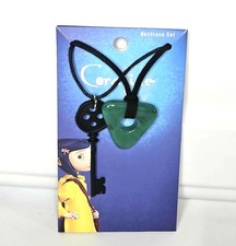 Coraline Key and Seeing Stone Replica Necklace Set