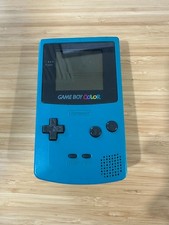 Nintendo Game Boy Color GBC System Teal Blue WORKS! READ!