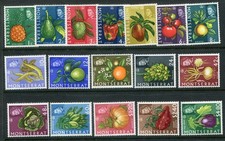 Monserrat - 1965 fruit and vegetables - MH set - lovely stamps
