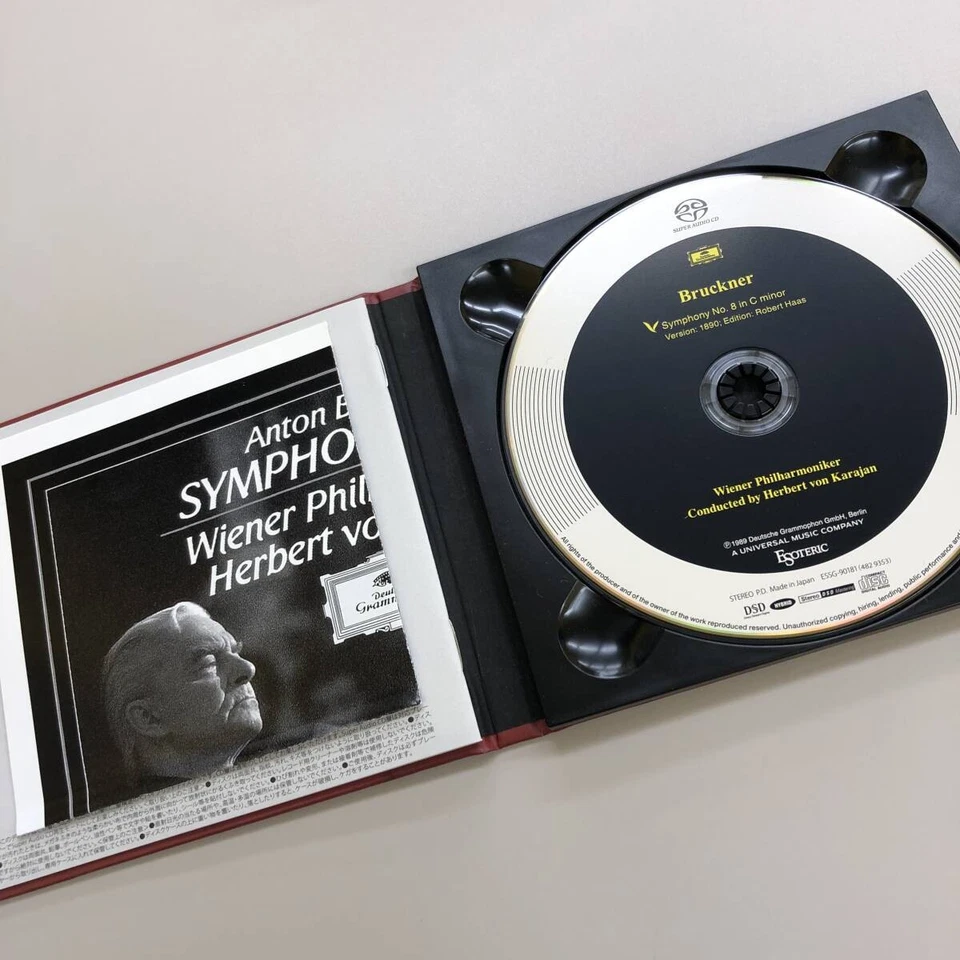 .ESOTERIC SACD ESSG-90181 Bruckner Symphony No.8 Karajan y - Imagem 4 de 4