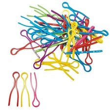 100 PCS Bobbin Holder   Colorful Clips for Sewing Machine Multicolor