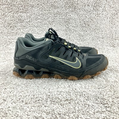 Nike Reax 8 TR Running Shoes Men's Size 9.5 Black Athletic Sneakers 621716-021