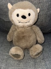 Russ Teddy Bear Tan Werewolf Gold Sparkle Plush Stuffed Animal