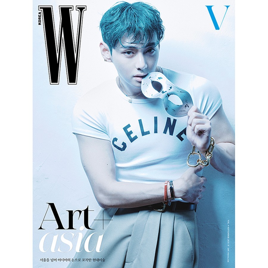 W KOREA MAGAZINE 2025 VOL.9 BTS V COVER A~F Ver / Magazine(Photo